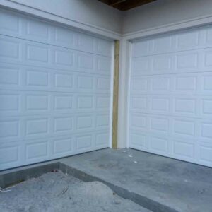 Corner New Garage Door Installation